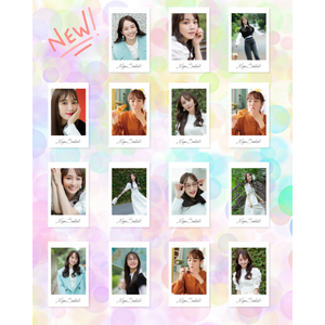 インスタントカメラ風フォトカード